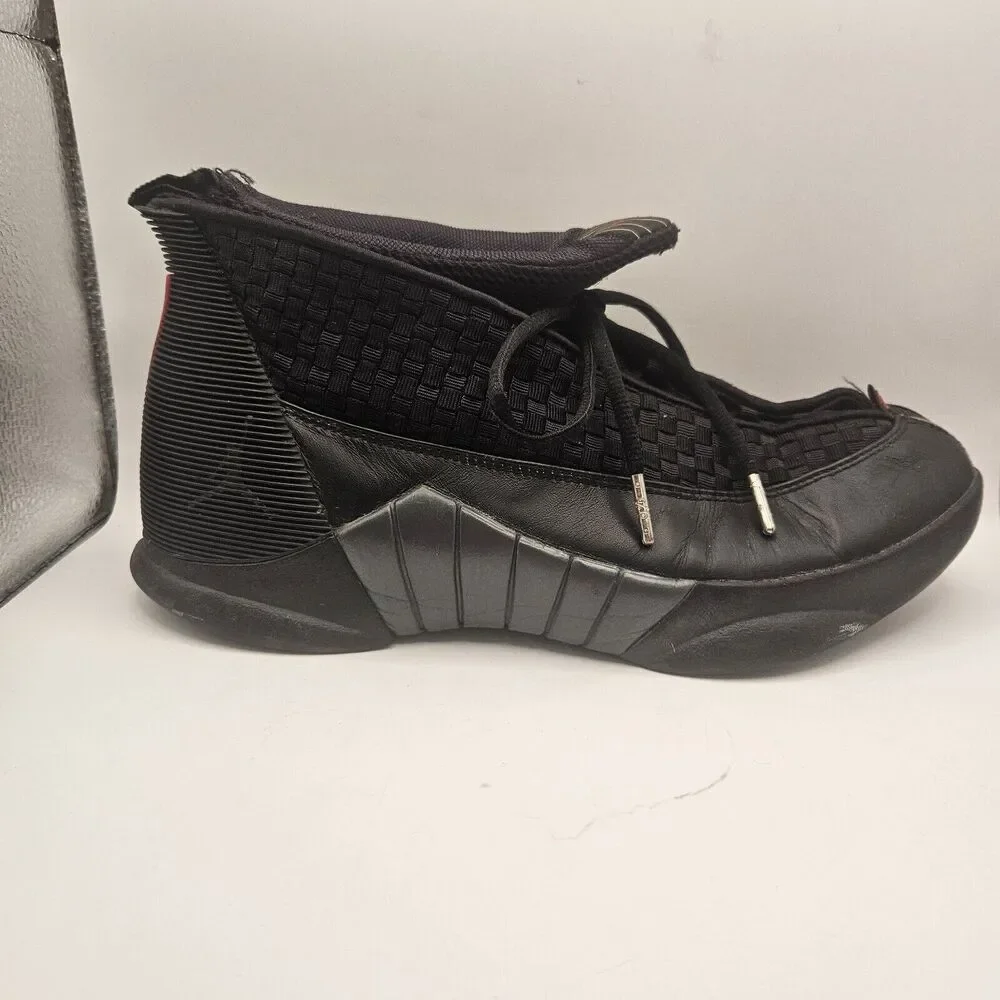 Nike Air Jordan 15 Retro 2017 Stealth 10 881429-001 OG‎ XV Black AUTHENTICATED